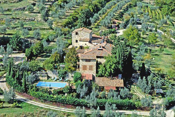 הוילה גרבה אין קיאנטי Casa Mezzuola Agriturismo מראה חיצוני תמונה